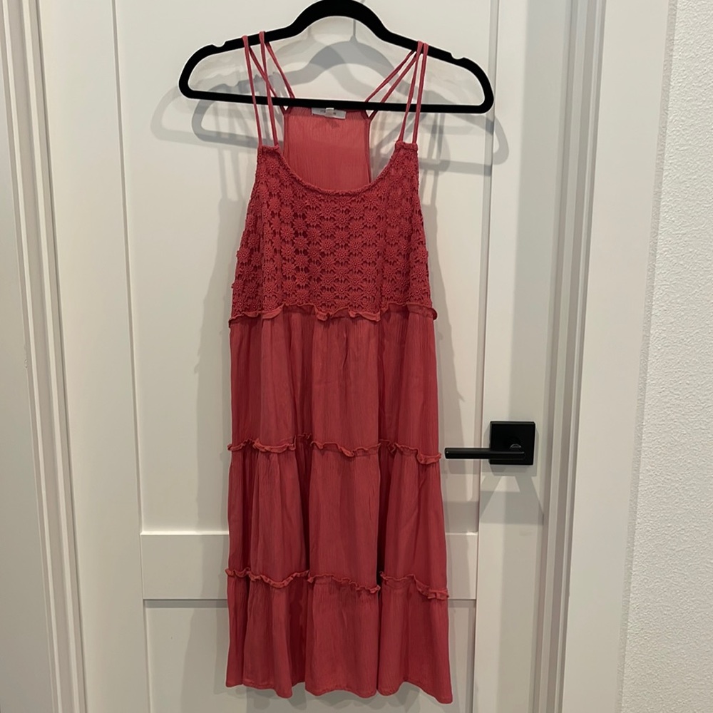 Maurices lightweight ruffled tank dress